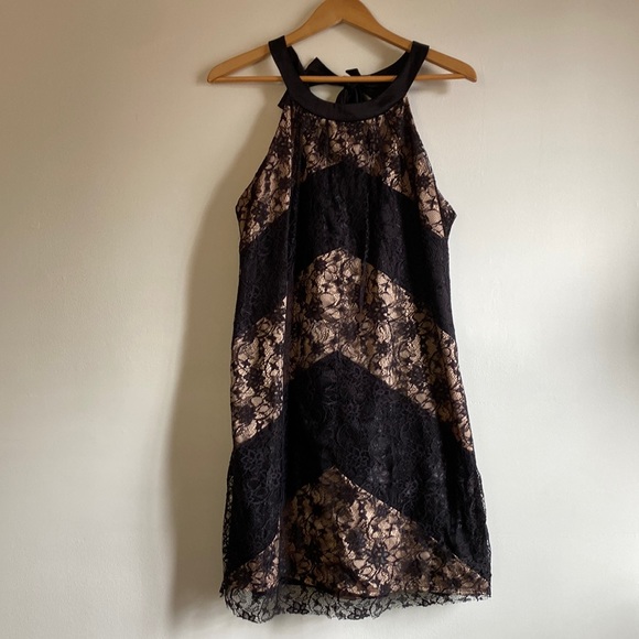 MAX AND CLEO ModCloth lacy party dress 14 - Picture 1 of 5